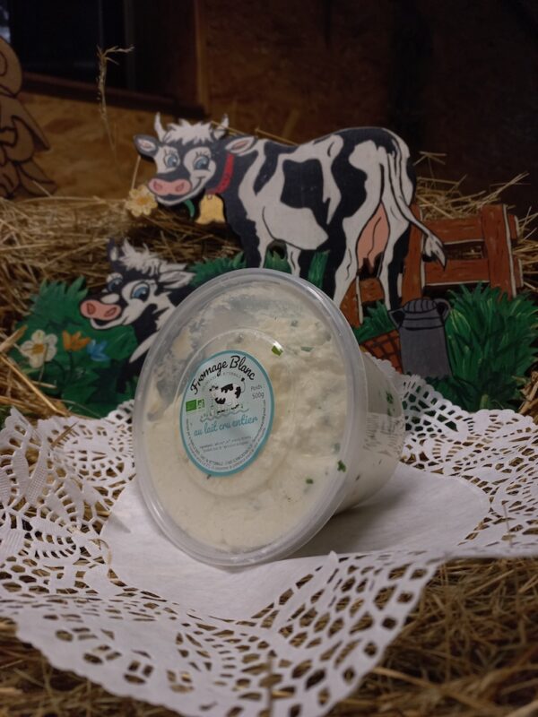 Fromage blanc ail ciboulette